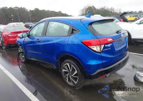 2019 Honda Hr-V Sport из США, поврежденный, VIN 3CZRU6H13KG718078